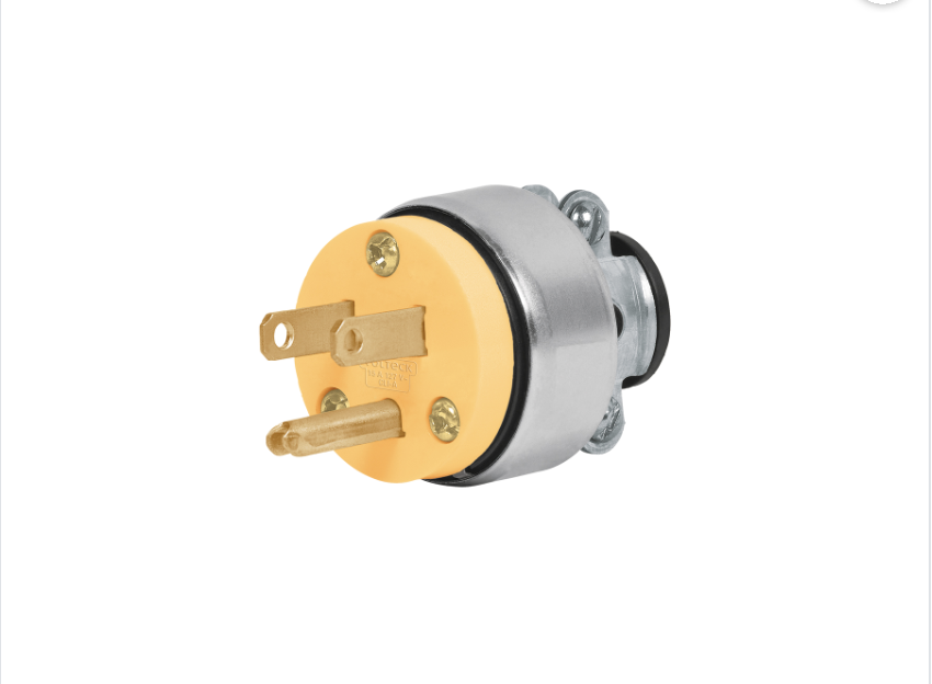 46202-CLAVIJA INDUSTRIAL BLINDADA ATERRIZADA 2 POLOS+TIERRA 