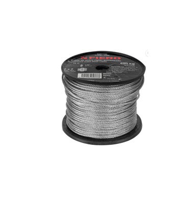 44205-CABLE RÍGIDO 1/8" DE ACERO 7X7 HILOS, 75 M, FIERO