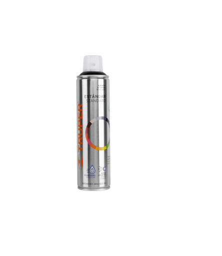 19031-PINTURA EN AEROSOL NEGRO BRILLANTE BOTE ESBELTO 400 ML